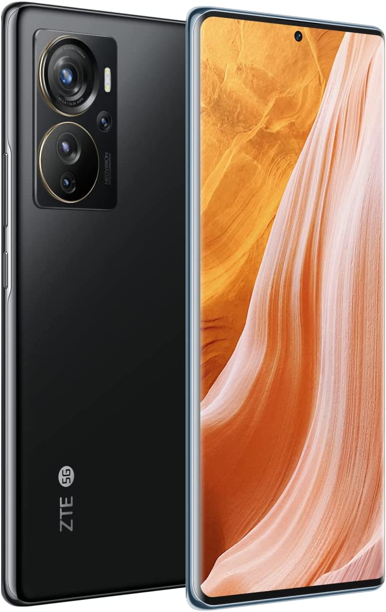 ZTE Axon 40 Pro Cellphone - 5G Unlocked Smartphone， 108MP Quad-Camera， Qualcomm Snapdragon 870， 144Hz 6.67”AMOLED Screen， 65W Quick Charge Android Phone w/ 5000mAh Battery，12+256GB， US Version， Aqua - Image 3